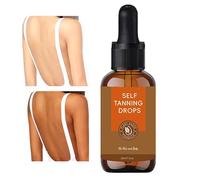Autobronceador Facial Líquido Bronceador Hidratante No Graso 30 ml | Gotas Bronceadoras Corporales Para Mujeres Hombres Adultos Amantes Madres Esposas Exterior Interior Vacaciones Spa Viajes