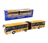 Autobuses Juguete, Autobús de Juguete Coche para Niños Mini Racers Cars Juguetes Tirar hacia Atrás Coches Coche de Carreras Juguetes Vehículos Fricción Regalos para Niños(Amarillo)