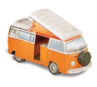 Autocaravana de papel a escala 1:18 con instrucciones de construcción vw bulli t2 franzis