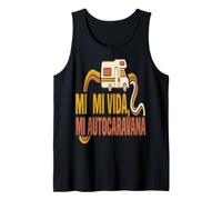 Autocaravana Mi Vida Mi Autocaravana Camiseta sin Mangas