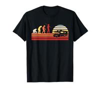 Autocaravana Vehículo Retro - Vintage Casa Rodante Camper Camiseta