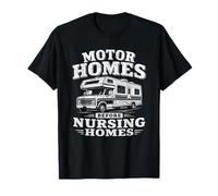Autocaravanas sarcásticas Antes de hogares de Ancianos Funny RV Camping Camiseta