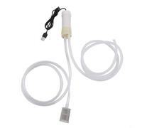 Autocebante de 5 V para agua eléctrica USB para aspiradora portátil para sistema de circulación de acuario pequeño camping (3 metros)