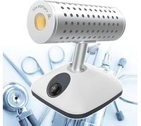 Autoclave esterilizador infrarrojo de laboratorio, 2 temperaturas de calentamiento ajustables de 400 °C/825 °C para bisturí, aguja, bucle de inoculación, anillo de vacunación, tubos de ensayo