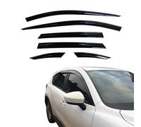 Autoclover - Juego de deflectores de viento para Mazda B07JFNW3TP), 6 unidades