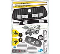 Autocollant pour rollyJunior John Deere