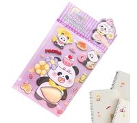 Autocollants Animaux Pour | 5,12x9,84x0,04 Pouces, Décalque Animal Pour Téléphone,Autocollants Album Avec Design Ventre Doux | Pour Adultes École Récompense Skateboard Ordinateur Télé