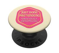 Autoconfianza Perimenopausia Postmenopausia Mujer Menopausia PopSockets PopGrip Adhesivo