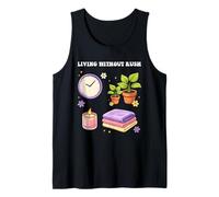 Autocuidado Vivir sin prisa Amor Salud Mental Bienestar Camiseta sin Mangas