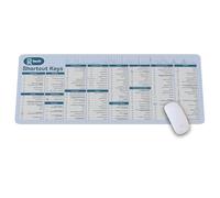 Autodesk Revit - Alfombrilla de ratón con teclas de acceso directo Revit, hoja de trucos Revit, alfombrilla de ratón extra grande, regalo para arquitecto, oficina, escritorio, tapete de escritorio KMH