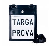 Autodomy Porta Matrícula Universal - Soporte de Matrícula para Matrículas de Prueba en Italia - Estuche para Matrícula de Prueba - Estuche Portamatrícula - Carpeta para Documentos