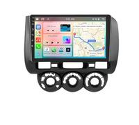 Autoestéreo Android 13 Double DIN con Pantalla táctil de 9 Pulgadas para Honda Jazz City 2002-2007 con CarPlay y Android Auto Bluetooth GPS SWC WiFi Radio FM cámara de reversa AHD (A,F(8G+128G))