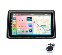 Autoestéreo Android 13 Double DIN con Pantalla táctil de 9 Pulgadas para Toyota Noah 2014-2020 con CarPlay y Android Auto Bluetooth navegación GPS SWC WiFi Radio FM cámara de reversa AHD (E(6G+128))