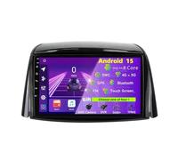 Autoestéreo Android 15 de 9 Pulgadas con Pantalla táctil Dual para Renault Koleos 2008-2016 con CarPlay inalámbrico cámara de reversa Control de Volante navegación GPS y Bluetooth (L800 (8+128G)).