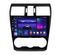 Autoestéreo Android 15 Dual DIN con Pantalla táctil de 9" para Subaru Forester XV WRX 2012 2013 2014 2015 2018 con Bluetooth navegación GPS Radio FM Plug and Play Compatible con CarPlay y Android A