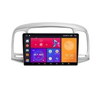 Autoestéreo Android Double DIN para Hyundai Accent 3 2006-2011 con Carplay Android Auto Pantalla táctil de 9 Pulgadas Radio para Auto con Bluetooth Control del Volante navegación GPS FM USB WiFi Man