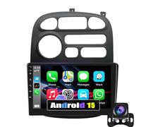 Autoestéreo Android para JAC Refine, Hyundai H1 Starex 1997-2015, Radio con Pantalla táctil de 9", CarPlay inalámbrico, Android Auto, navegación GPS, Bluetooth, WiFi, FM, Controles al Volant