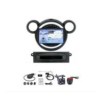 Autoestéreo Android ZCZANT de Doble DIN de 9 Pulgadas para Mini 2010-2016, Radio estéreo para automóvil Bluetooth, Compatible con teléfono móvil, Mirror Link, Control del Volante, FM/Am/RDS, cámara d