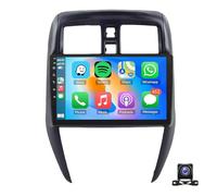 Autoestéreo con DSP Android 15 para Nissan Versa 2015-2019, pantalla táctil de 10 pulgadas, radio Bluetooth con Carplay inalámbrico, Android Auto, navegación GPS, WiFi, FM/RDS, USB, SWC, AHD, cámara d
