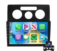 Autoestéreo para VW Volkswagen Caddy 3 2K III 2004-2010, Radio con Pantalla táctil de 10.1'' con CarPlay inalámbrico y Android Auto, Bluetooth/FM/GPS, Modelo M100S