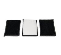 Autofiber Scrub Ninja MAX - Esponja de Limpieza de Interior de Coche - Paquete de 3