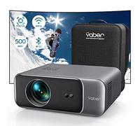 Autofocus/Keystone - Proyector 4K 1080P Nativo, YABER Pro V9 20000LM Retroproyector Full HD con WiFi y Bluetooth, proyector con altavoz de 2 x 6 W, cine en casa para teléfono, FireStick/PS5