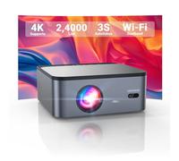 [Autofocuus/Keystone] Proyector 4K Home Cinema Soporte, 800ANSI, Nativo 1080P, Video Beamer con WiFi Bluetooth 5.2, HDR10, Corrección Trapezoidal 4D, Proyector de Juegos, Proyector Exterior para