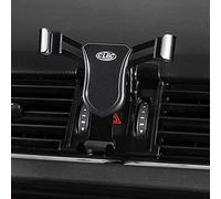 Autofoton [Actualización] Soporte de Smartphone Soporte de Smartphone Ventilación Automática para Octavia III 3 Mk3 5E 2014-2019 (Negro)