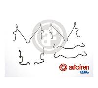 Seinsa Autofren Kit accesorios pastillas freno D43075A Trasero Mitsubishi Montero Pajero Galloper