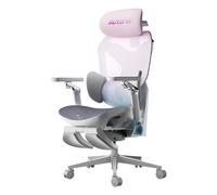 AutoFull G7 Silla de oficina ergonómica para videojuegos con soporte lumbar dinámico, respaldo giratorio de 720 °, inclinación del respaldo de 140° y cojín cervical 4D (rosa)