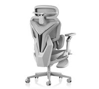 AutoFull G7 Silla Gaming Ergonómica, Sillas Gaming con Soporte Lumbar Dinámico, Reposabrazos Giratorios De Doble Eje 720°, Inclinación del Respaldo De 140° Y Cojín Cervical 4D (Blanco)