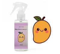 AutoFullCar - Ambientador Coche 100 ml Fruity Touch - Fragancia Extra Duradera y Fresca para Coche, Hogar u Oficina - Estilo Divertido con Toque Canalla (MANGO)