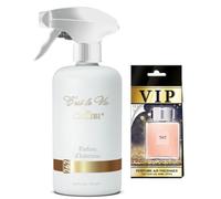 AutoFullCar - Ambientador de Coche y Hogar 250 ml CARIBI VIP C’est laVie | Spray Aromático Duradero Inspirado en Perfumes Comerciales de Alta Gama (767)