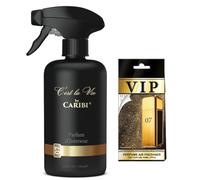 AutoFullCar - Ambientador de Coche y Hogar 250 ml CARIBI VIP C’est laVie | Spray Aromático Duradero Inspirado en Perfumes Comerciales de Alta Gama (07)