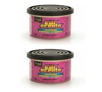 AutoFullCar - California Scents Ambientador de Coche Aroma Cereza “Coronado Cherry” - Fragancia Duradera (hasta 30 Días) - Intensidad Regulable - Lata 42 g - Aroma Dulce y Premium (2 UNIDADES)