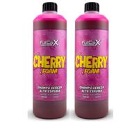 AutoFullCar - Cherry Foam Champú Cereza Activo Super Brillo FullCarX by Full Dip Agradable Aroma de Cereza 750ml - Limpieza De Coche - Car Detailing - 2 Unidades (2)