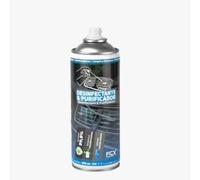 AutoFullCar - Desinfectante Purificador y Ambientador para Aire Acondicionado de Coche en Spray 400 ml Limpiador de Conductos AC Elimina Bacterias y Malos Olores con Cánula Direccional (Coche Nuevo)