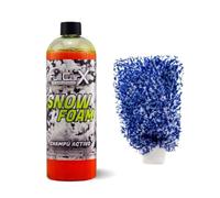 AutoFullCar - Kit Economy - Champú y Manopla - FullCarX - Limpieza - Detailing - 750 ml (FOAM)