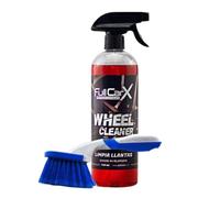 AutoFullCar - Kit Economy Limpieza Llantas FullCarX - Limpiallantas - 750 ml - Cepillo especial llantas