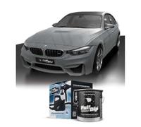 AutoFullCar - Kit Pintura Vinilo Líquido Full Dip - Formato 4 Litros + Pistola Eléctrica | Acabado Profesional y Removible | Fácil Aplicación | Coches, Motos (NARDO GREY, URBANO)