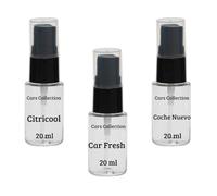 AutoFullCar - Muestra 20 ml. Ambientador Premium Línea CARS COLLECTION Para Coche - Fragancia De Lujo, Duración Prolongada - Fragancias Para Coche (PACK FRAGANCIAS FRESCAS)
