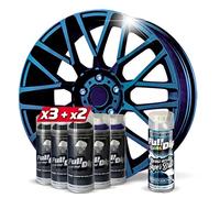 AutoFullCar Pack Sprays Full Dip Absolute CAMALEON Brillo con Base Negra