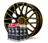 AutoFullCar Pack Sprays Full Dip World Mix CAMALEON con Base Negra