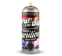 AutoFullCar - Spray Pintura Acrílica permanente FullColors Pintar Llantas 400 ml Color Negro