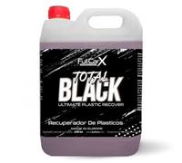 AutoFullCar Super Recuperador Plásticos Total Black 5 litros FullCarX - Renueva, Recupera, hidrata y dá Brillo a Plasticos Gomas y Neumáticos - Limpieza Coche - Car Detailing