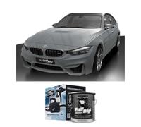AutoFullCar Vinilo Líquido Full Dip Kit de Pintura con Pistola Eléctrica FD650 Pack Completo Para Pintar tu Coche y Superficies Automoción con Acabado Mate (Nardo Grey, Coche Urbano)