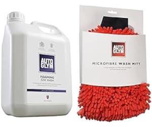 Autoglym Gel Limpiador de Espuma 2.5L + Manopla de Microfibra para Lavado