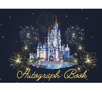 Autograph Book: Elegant scrapbook to collect signatures and photos from your theme park travels, favorite characters, superheroes, friends and family members