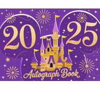 Autograph Book For Girls: A Family Trip Journal for Children to Capture Signatures, Photos, and Memorable Moments from Road Trips, Cruises, and Theme Parks - Purple Cover