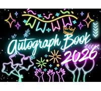 Autograph Book for kids 2026: A Keepsake for kids to Collect their Favorite Autographs, and Photos from Characters, Superheroes, and Family Members